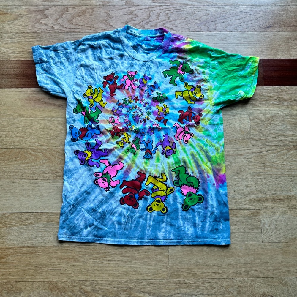Grateful Dead Colorful Tie-Dye Kids Shirt